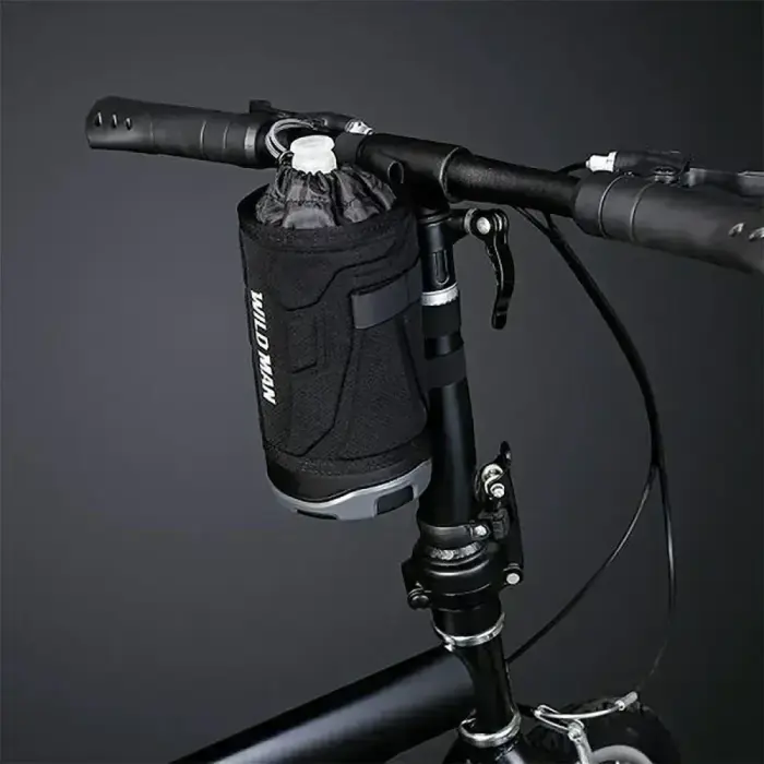 WILDMAN traveling bag for bottle cage for bike handlebad 1L R1 black Photo