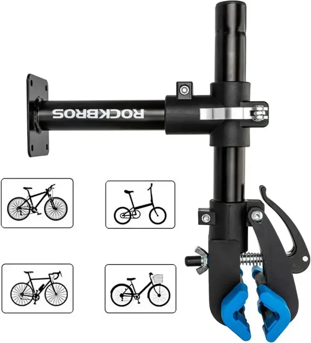 Rockbros 27210002001 Service Stand with Quick Releases for Bicycles - Black Foto 4