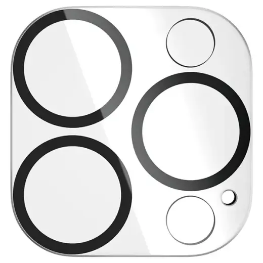 PanzerGlass PicturePerfect iPhone 15 Pro 6.1" | 15 Pro Max 6.7" czarny|black 1137 camera lens Foto 2