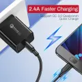UGREEN micro USB kabelis QC 3.0 2.4A 0.5m (melns) Foto 3