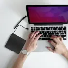 Qoltec External DVD-RW recorder |USB 3:0|Black Foto 2