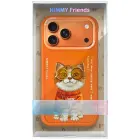 Etui Nimmy Glasses Cool Cat do iPhone 17  Pro Max pomarańczowy Foto 7