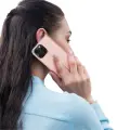 Dux Ducis Skin Pro iPhone 16 Pro Max Case with Flip and Card Slot - Pink Foto 11