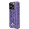 Guess Sequin Script Logo Case for iPhone 14 Pro Purple — Фото 1