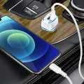 KAKU Car Charger KSC-528 Shengyu - 2xUSB - 2,8A with USB to Lightning black Foto 3