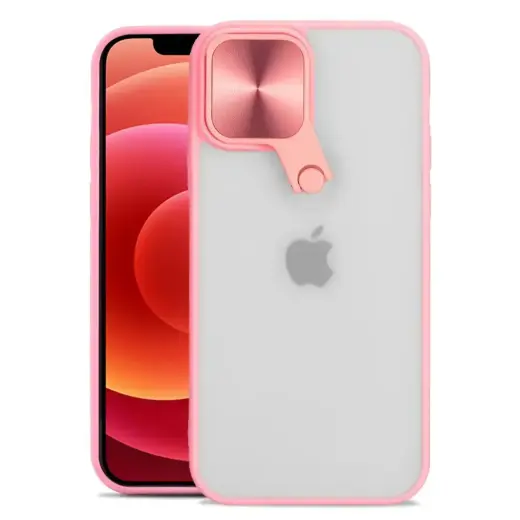 Tel Protect Cyclops phone case for iPhone 13 pink (with camera lens protection)