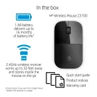 HP Z3700 Black Wireless Mouse — Foto 8
