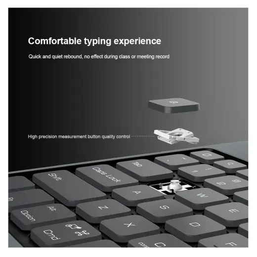 Nillkin Bumper Link Keyboard Case (Backlit Version) for iPad Pro 13 2024 Black Фото num