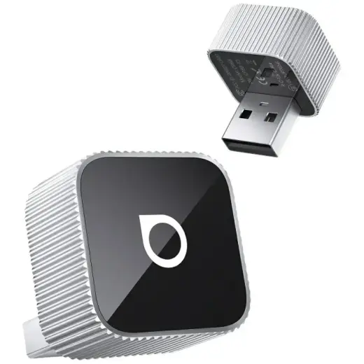 Car transmitter Ottocast CA88-T2 Mini Cube Bluetooth silver Фото num