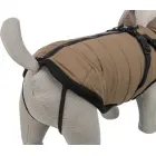 Apģērbs suņiem - Trixie Pirou winter coat with harness, XS: 30 cm, sand Foto 3