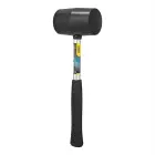 Gumijas āmurs Deli Tools EDL5616, 0,5 kg (melns) Foto 3