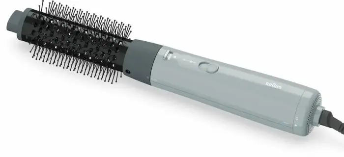 BRAUN matu veidošanas suka ar karsto gaisu, melna/balta
