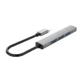 Orico AH-13 USB-C Hub Docking Station 1x USB-A 3.0 + 3x USB-A 2.0 - Gray Фото num