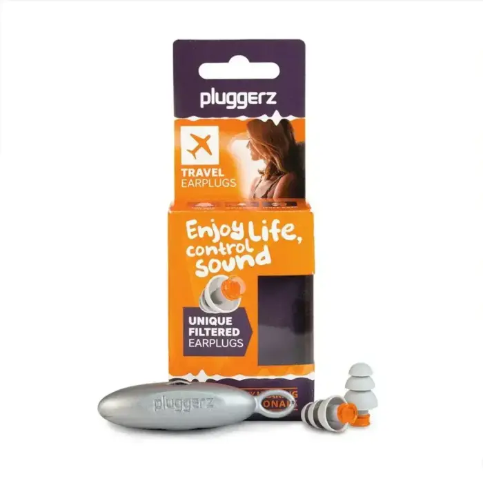 Pluggerz, Travel, Earplugs, 2 pcs