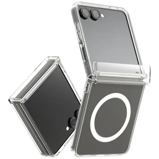 Case Araree Duple 360 M MagSafe Qi2 for Samsung Galaxy Z Flip7 transparent Фото num