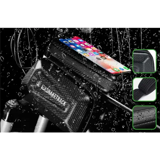 Snake Track bike frame double bag Фото num