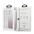 Guess GUHCP12MPCUGLSPI iPhone 12|12 Pro 6,1" różowy|pink hardcase Glitter Gradient Script — Foto 8