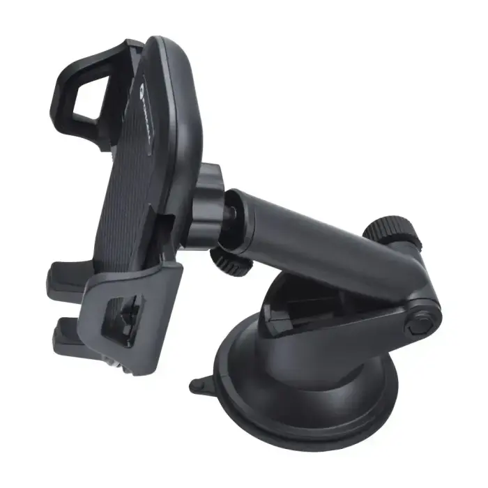 Car phone holder Forcell F-Grip Carbon Bracket mounting arm windshield / dashboard black Photo