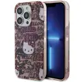Hello Kitty HKHCP14XHDGPTP iPhone 14 Pro Max 6.7" розовый|розовый жесткий чехол IML Теги Граффити Фото num