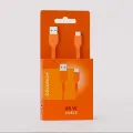 COLORUM CK60-AC-10 data transfer and charging cable | USB-A to USB-C | 15W | 1.8m | orange Photo