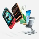 Orico PS2 foldable phone stand, 360° rotating - silver — Foto 6