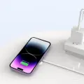 TECH-PROTECT QI15W-A44 MAGNETIC MAGSAFE WIRELESS CHARGER NAVY BLUE Foto 5