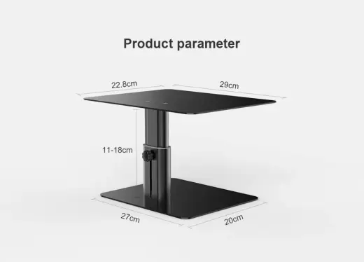 Nillkin HighDesk Adjustable Monitor Stand Silver Photo