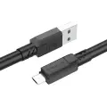 Borofone Cable BX81 Goodway - USB to Micro USB - 2,4A 1 metre black Photo