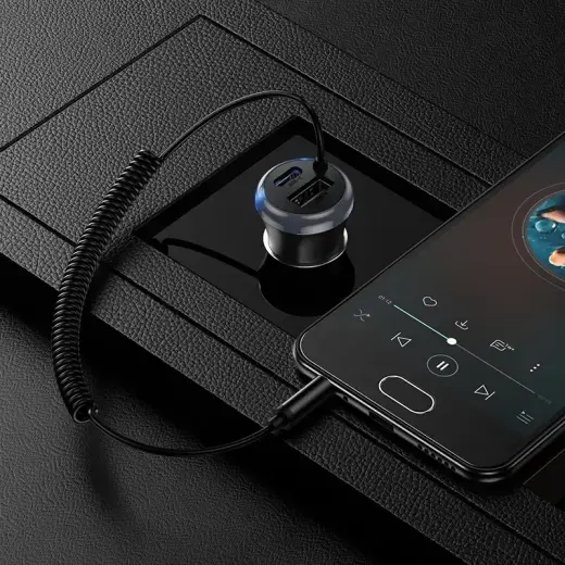 Borofone Audio Bluetooth Receiver AUX BC64 Contento black Foto 7