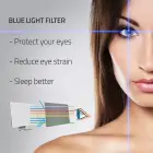 Qoltec Privacy filter 27" | 16:9 | Eye protection | Panoramic — Photo 3