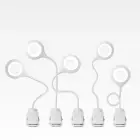 Mini Wozinsky Wireless LED Reading Lamp with Clip + USB-C Cable - White — Foto 5