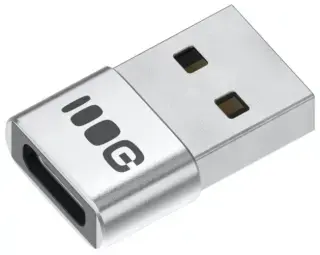 Adapteris Green Cell Plug&Play USB-A to USB-C Aluminum