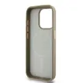 DKNY PU Leather Checkered Pattern Magsafe Case for iPhone 15 Pro Max Beige — Foto 4