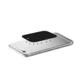 Metal plate for magnet holders - rectangular 35x45mm grey Foto 3