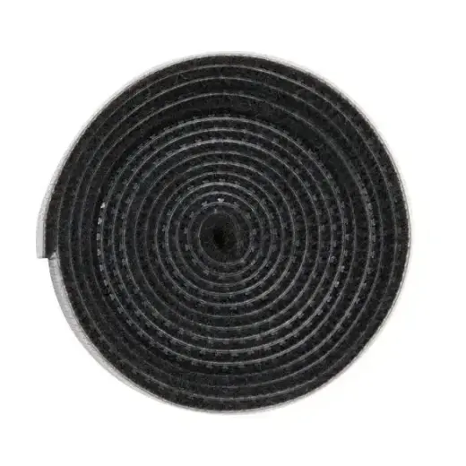 Baseus Rainbow Circle hook and loop Straps - velcro tape cable organizer 1m black (ACMGT-E01) Foto 2