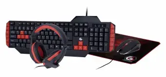 Gembird 4-in-1 Gaming kit