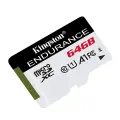 Kingston memory card 64GB microSDXC Endurance cl. 10 UHS-I 95 MB|s Фото num