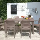 Dārza krēsls Tisara bēšs Foto 4