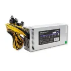 Qoltec  PCI-E 1800W power supply | 80 Plus Platinum | Data mining — Foto 10