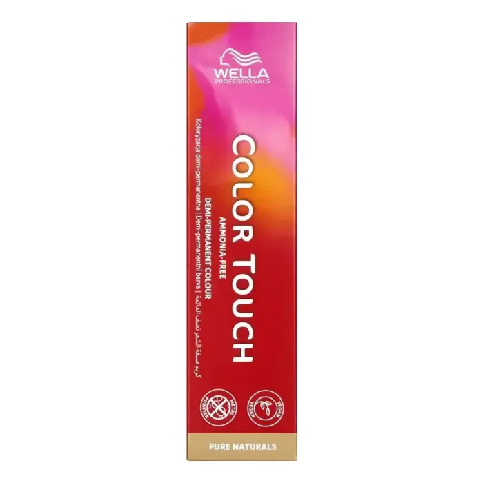 Wella Professionals Color Touch Pure Naturals 60 Ml Ammnia Mentes Festék 4/0 Medium Brown/Natural