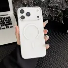 MagSafe Compatible iPhone 18 Pro / 17 Pro PC Case - Transparent White — Foto 2