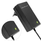 Qoltec Automatic charger for AGM GEL STD 6V 12V battery | 1.5A | Rectifier with LED indicator Photo