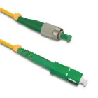 Qoltec Patchcord fiber optic FC/APC - SC/APC | Singlemode | 9/125 | G652D | Simplex | 5m — Foto 1
