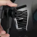 Automašīnas turētājs H01 Gravity Air Vent Outlet Car Mount melns Foto 8