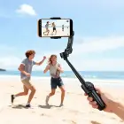 Gimbal with 3-axis stabilization and remote control Hoco K91 black — Foto 8