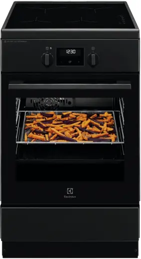 Electrolux elektriskā plīts ar elektrisko cepeškrāsni un indukcijas virsmu, 50cm Фото num