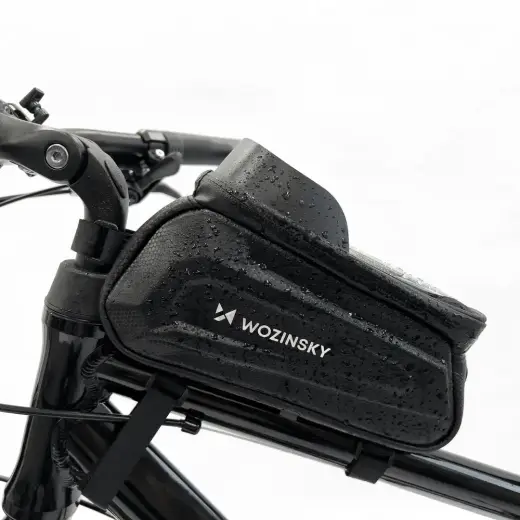 Wozinsky Bike Frame Bag with Phone Case 1.7L Black (WBB28BK) Foto 6