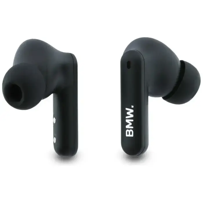 Headphones Bluetooth TWS BMW Leather      Metal Logo ENC black Foto 5