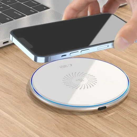 Tech-Protect QI15W-C1 15W inductive charger - white Foto 5