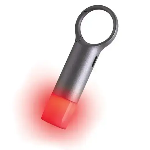 Lexon Nomaday Flash LED Keychain gray/gun LL137X Foto 6